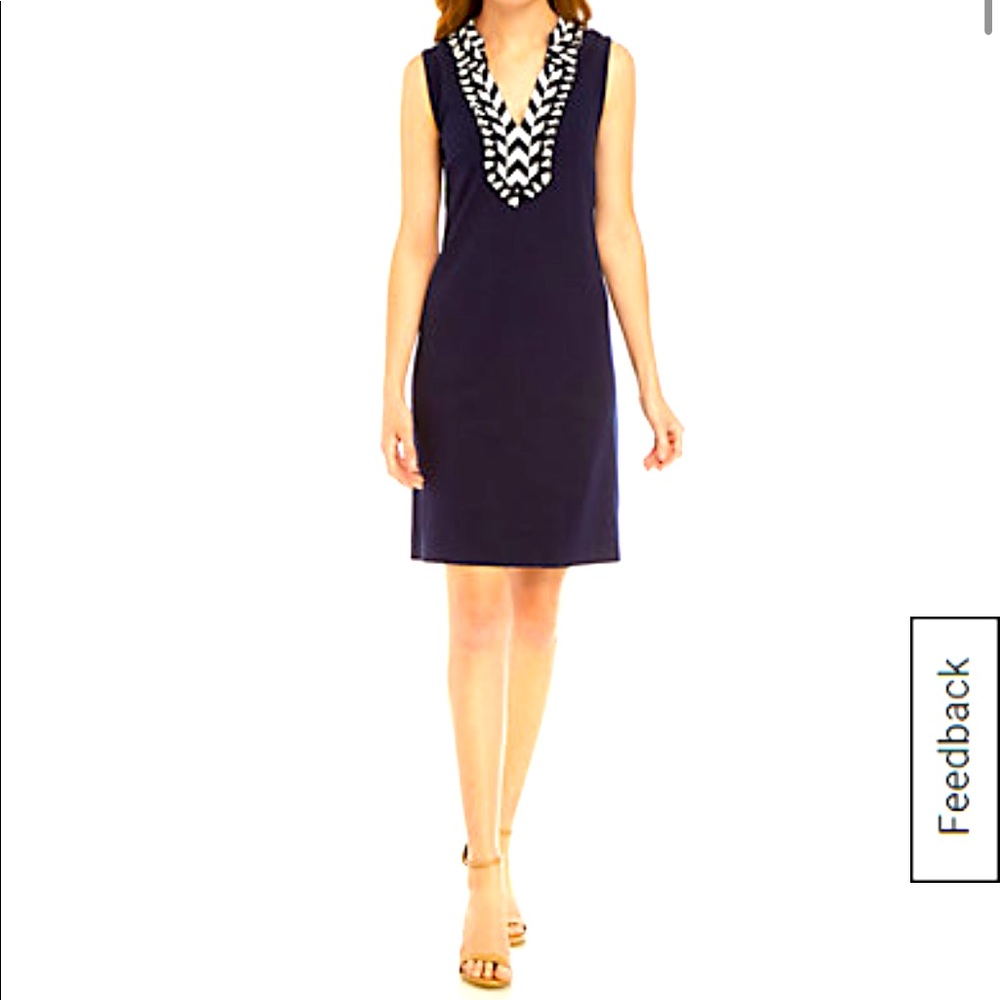 EUC: Crown and ivy Jersey knit summer dress